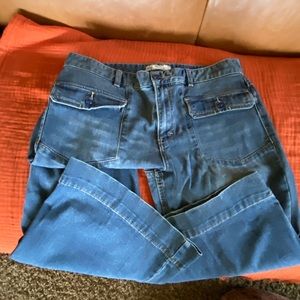 Free People bell bottom Jeans.  W30